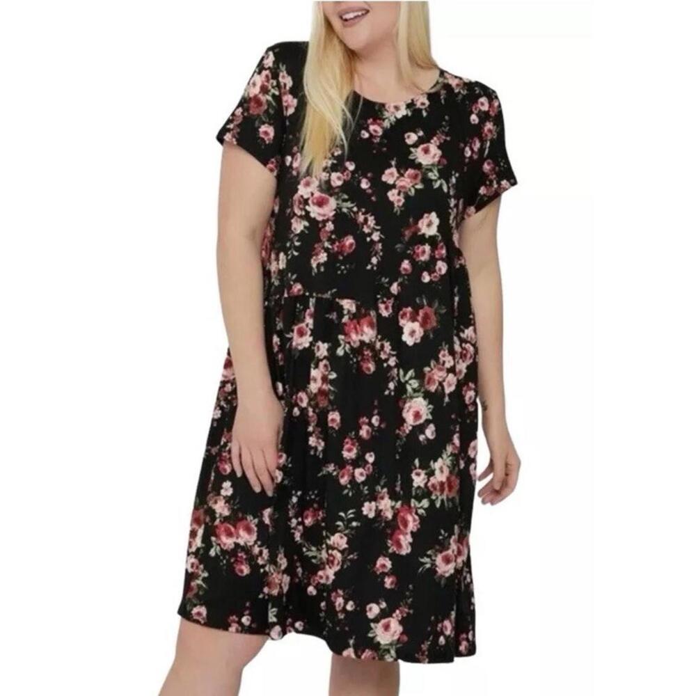 The Office Edit x Kiki Larue Floral Print Dress Women’s Size Large NWT